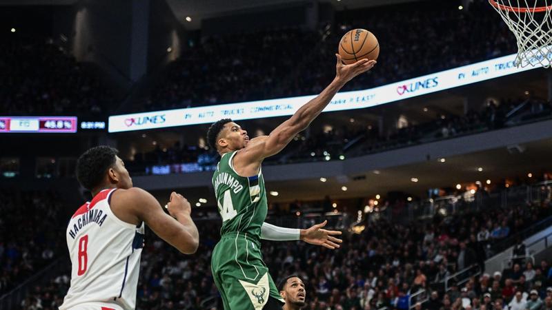 أنتيتوكونمبو يـتألق ويقود باكس للفوز على ويزاردز