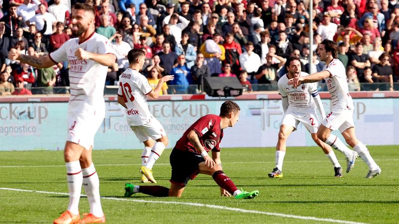 ميلان يتخطّى عقبة ساليرنيتانا بنجاح