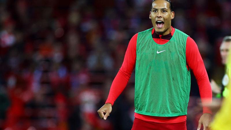 Van Dijk out for 'more than a month' with hamstring injury