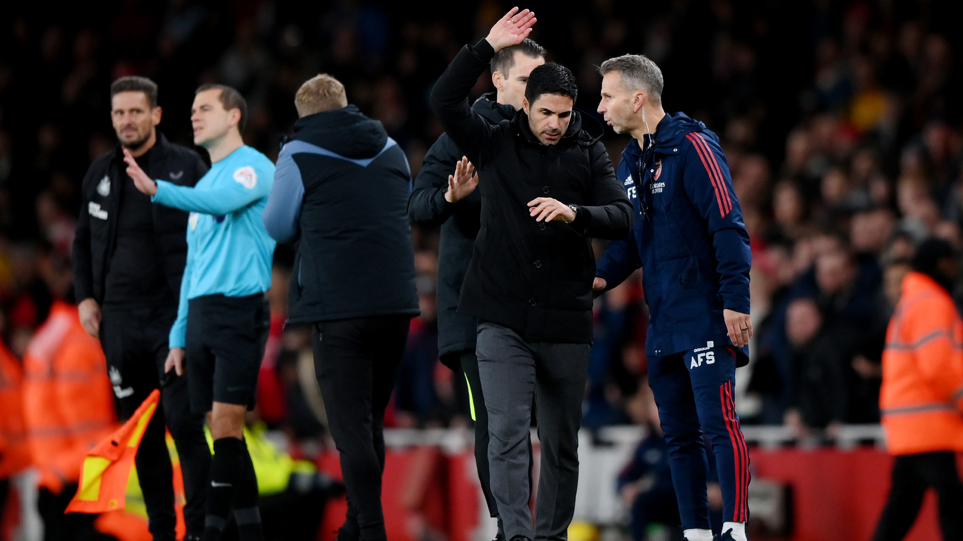 Arteta claims criticism over his touchline behaviour is unjust