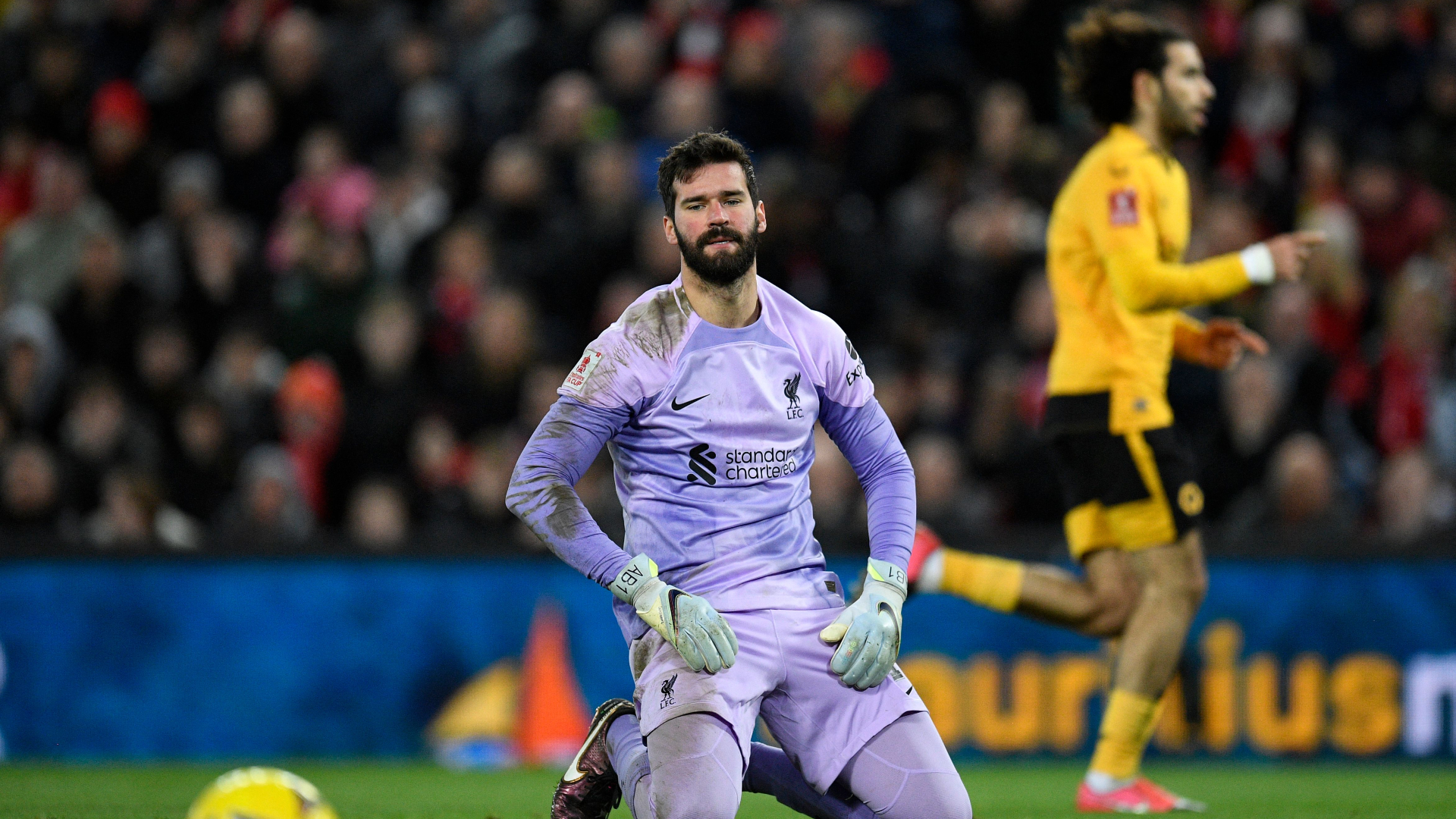 Alisson horror-show lands Liverpool a replay