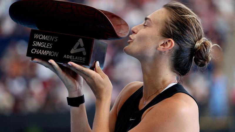 Sabalenka sends Australian Open warning with Adelaide triumph