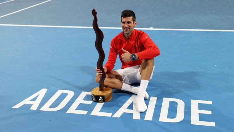 دجوكوفيتش يتوج بلقب دورة أديلايد