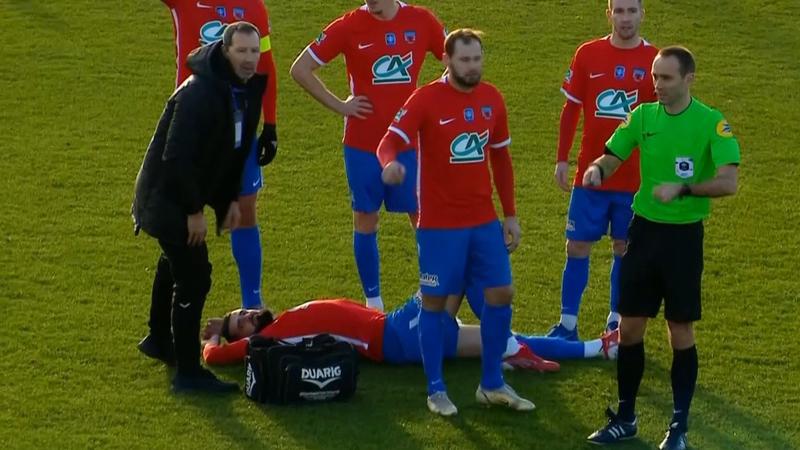 Coupe de France : Une semaine après Martin Terrier, son frère Maxence sort aussi sur civière