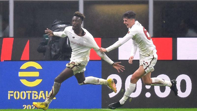 Serie A : Tammy Abraham joue les héros de la Roma en arrachant le nul contre l'AC Milan !