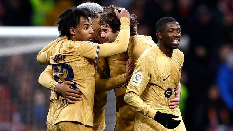 La Liga : Le Barça profite d'un Dembélé décisif contre l'Atlético pour être seul leader !