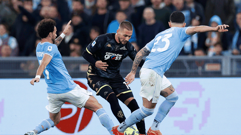 Lazio rattled by Empoli late show