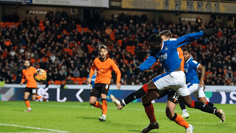 Sakala stars as Rangers sink Dundee United