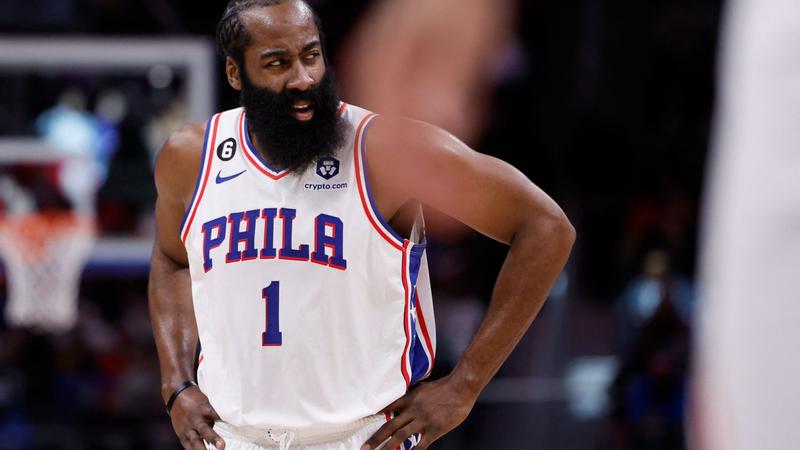 NBA Round up - Harden's triple-double helps 76ers cruise, Durant hurt in Nets win