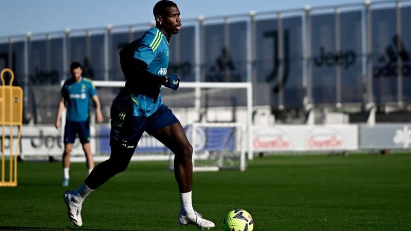 Serie A : Paul Pogba de retour à l'entraînement collectif avec la Juventus Turin