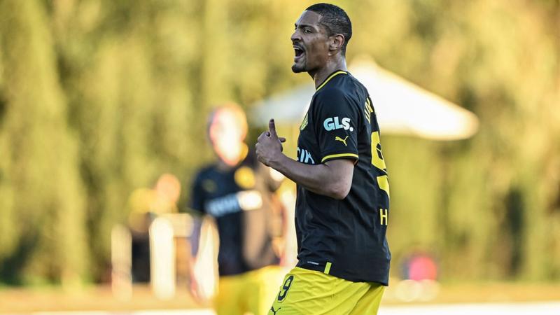 Haller reaparece con el Dortmund