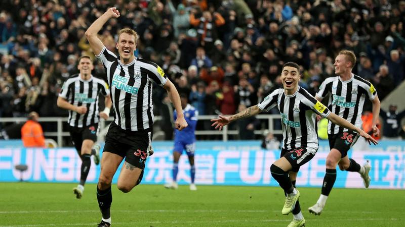 League Cup : Newcastle a trouvé la solution après la pause contre Leicester pour se qualifier en demi-finales