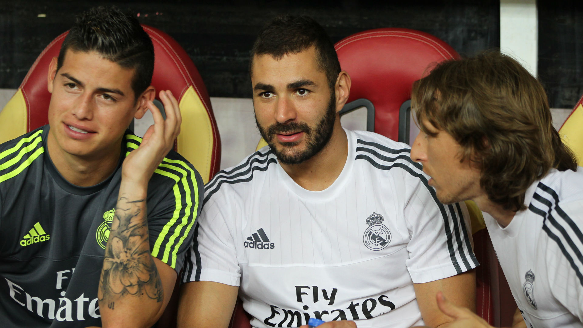 Benzema unhappy with substitution