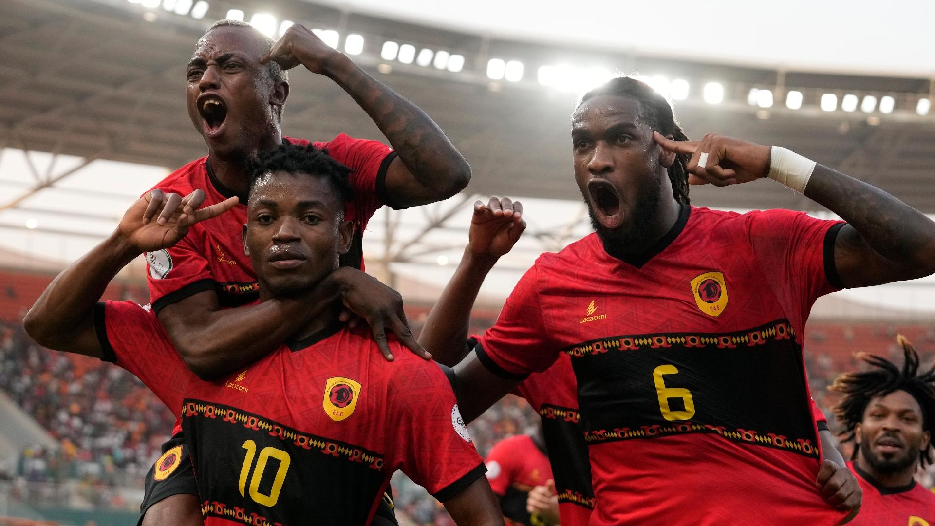 Gelson Dala double sends Angola into Africa Cup of Nations quarter-finals