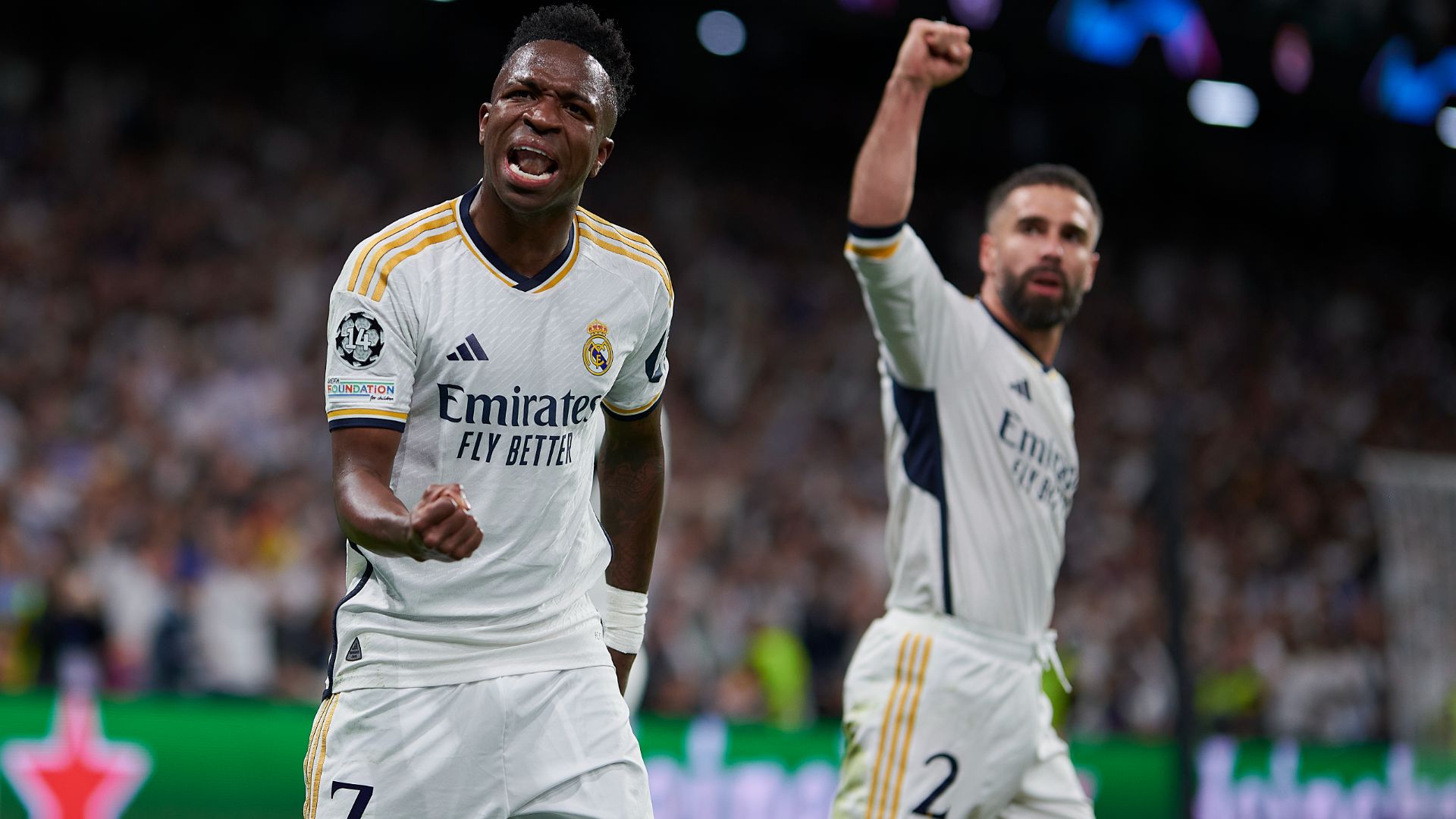 Carvajal salutes Vinicius