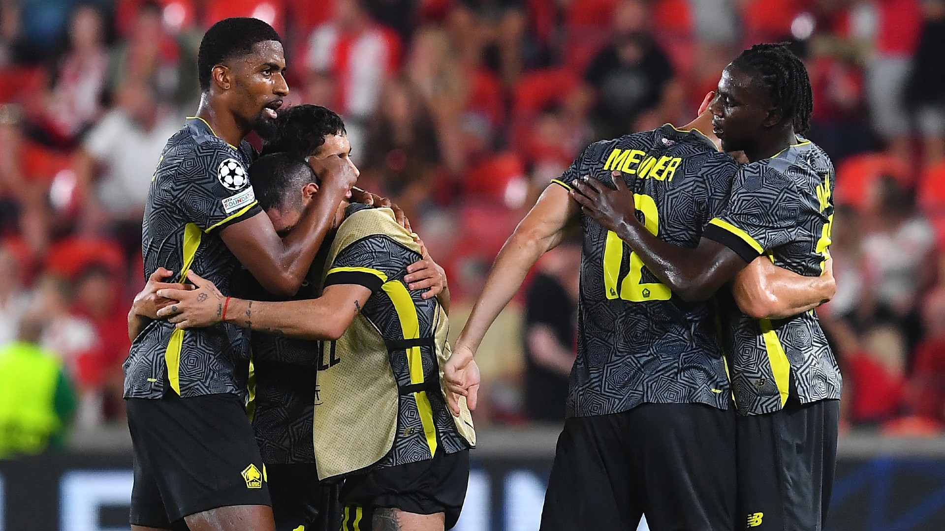 Lille scrape into Champions League