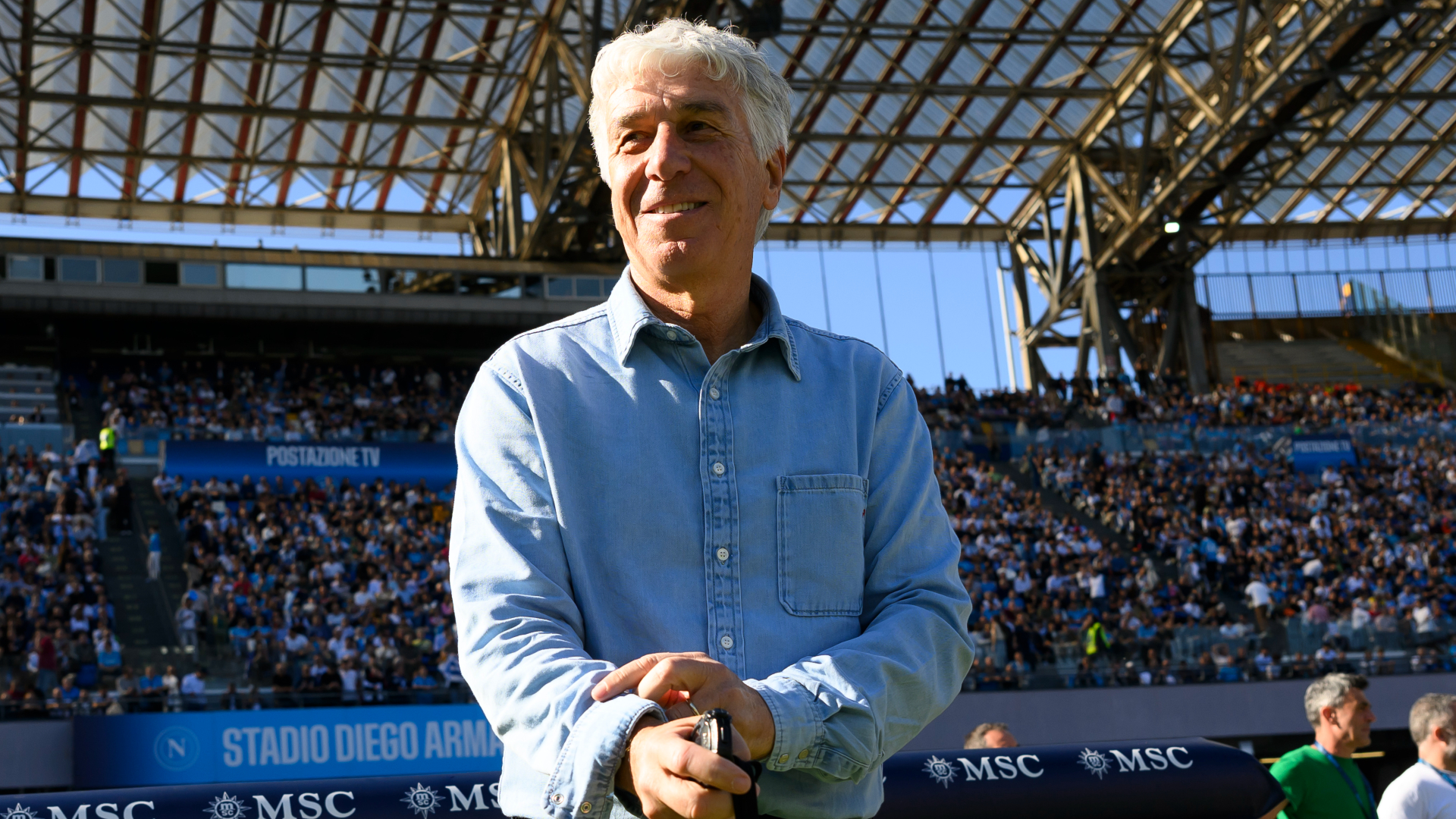 Gasperini plays down title talk