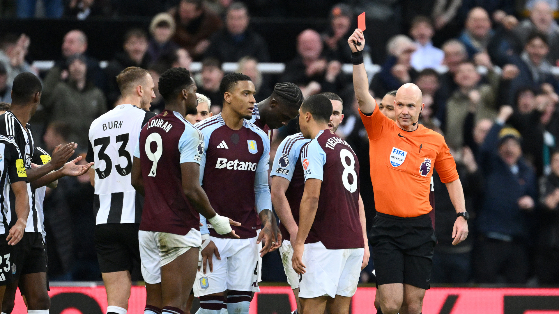 Duran red card appeal rejected