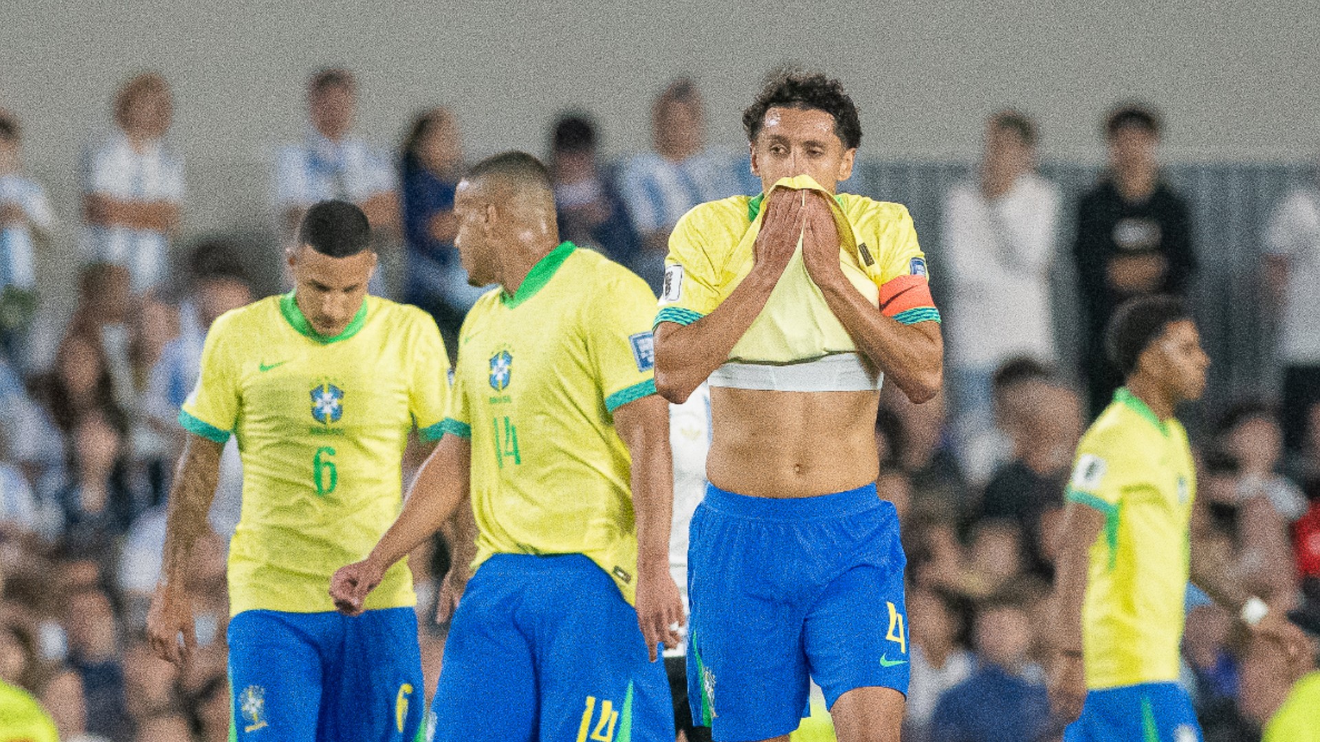 Marquinhos sorry for Brazil loss