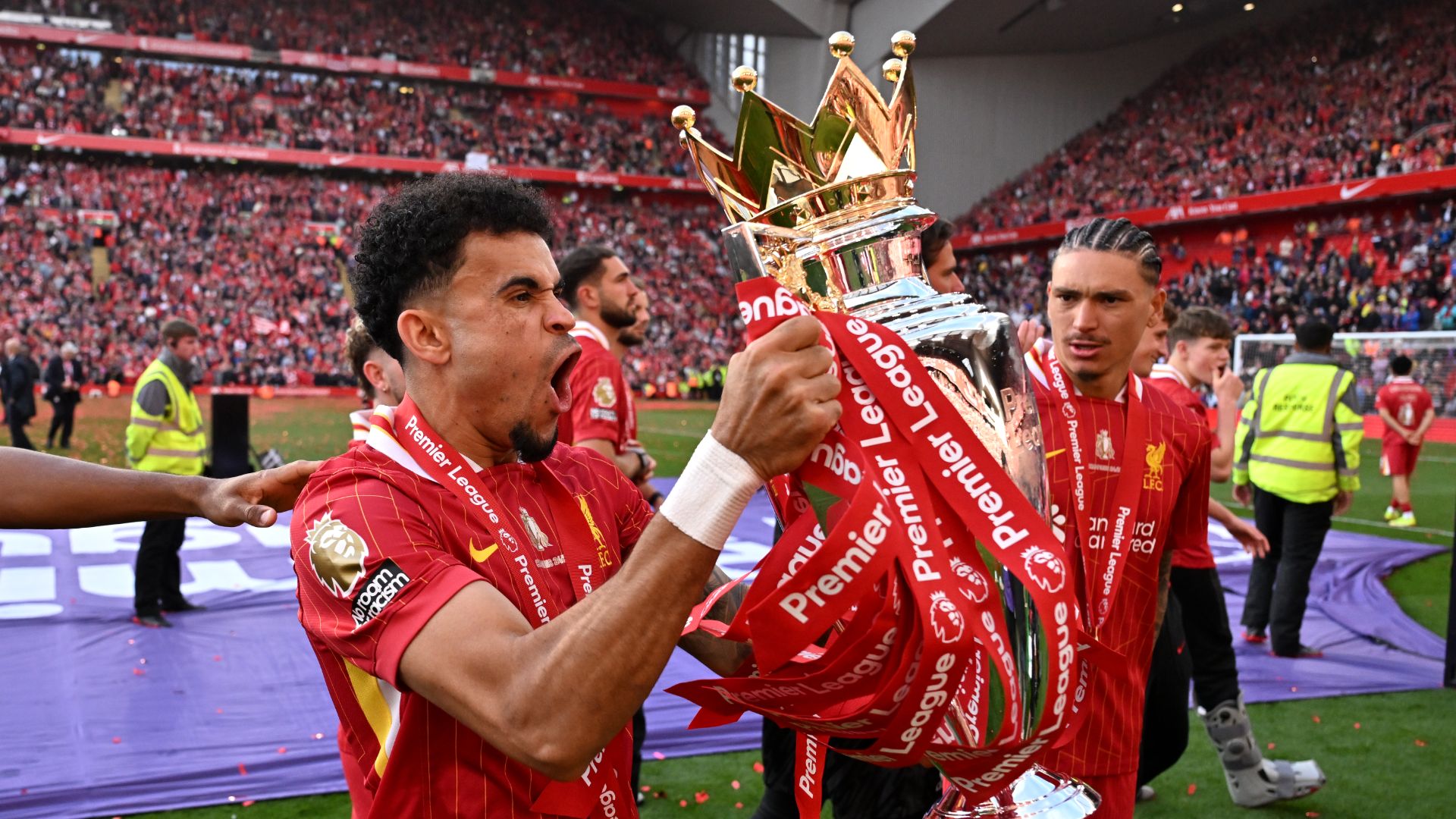 Diaz 'very happy' at Liverpool