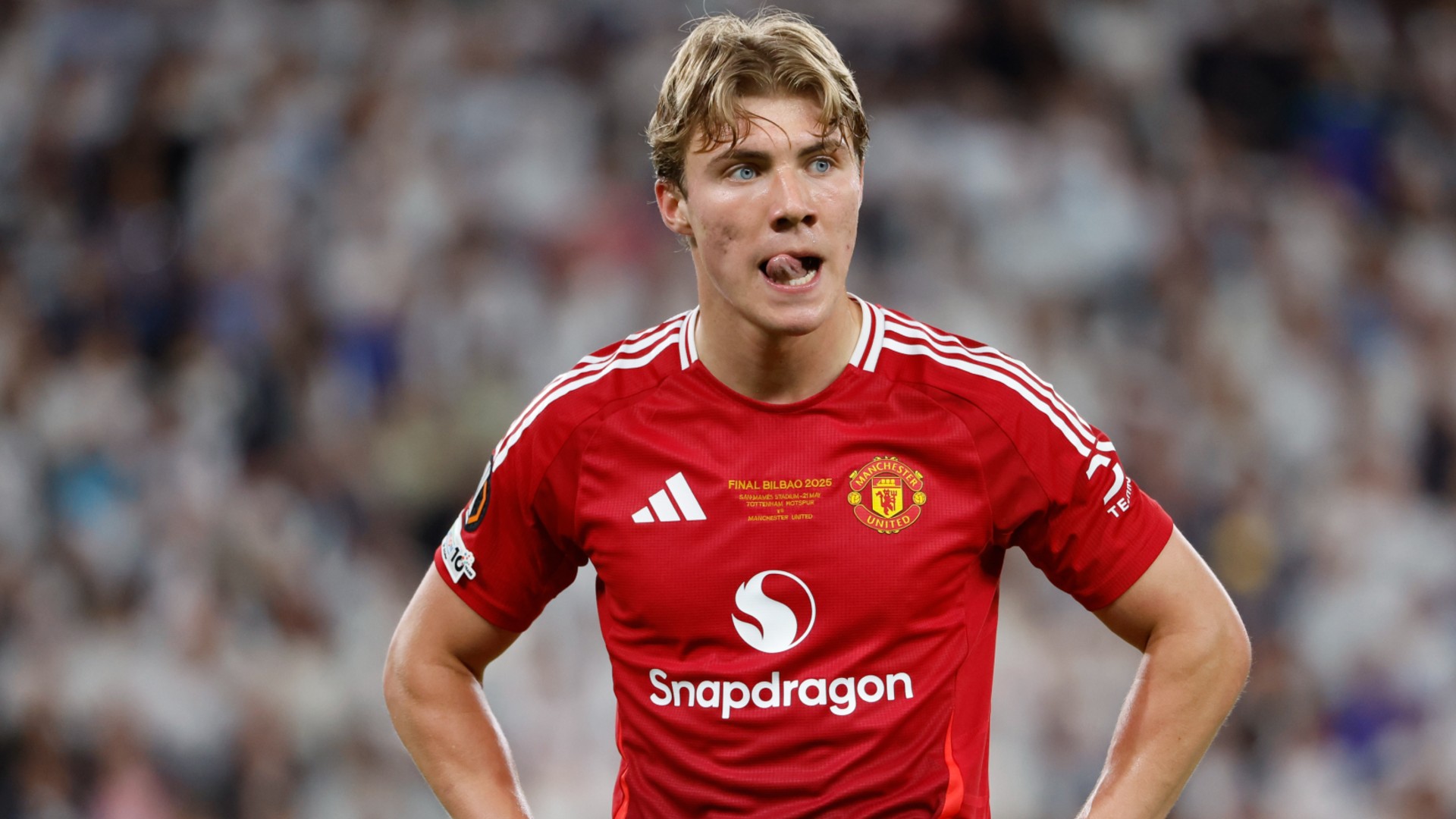 Hojlund expects to play for Man Utd