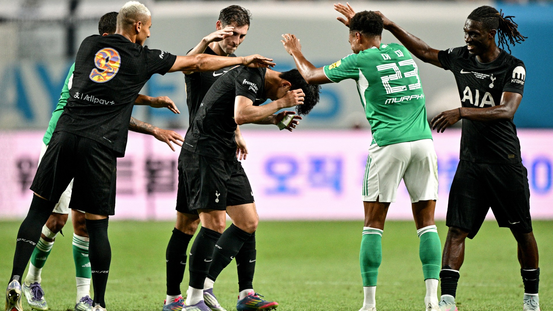 Son revels in Spurs farwell