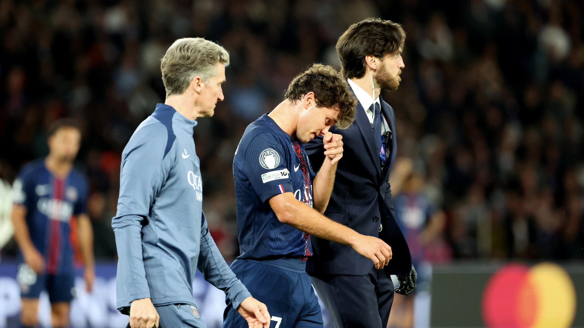 Neves to miss Marseille clash