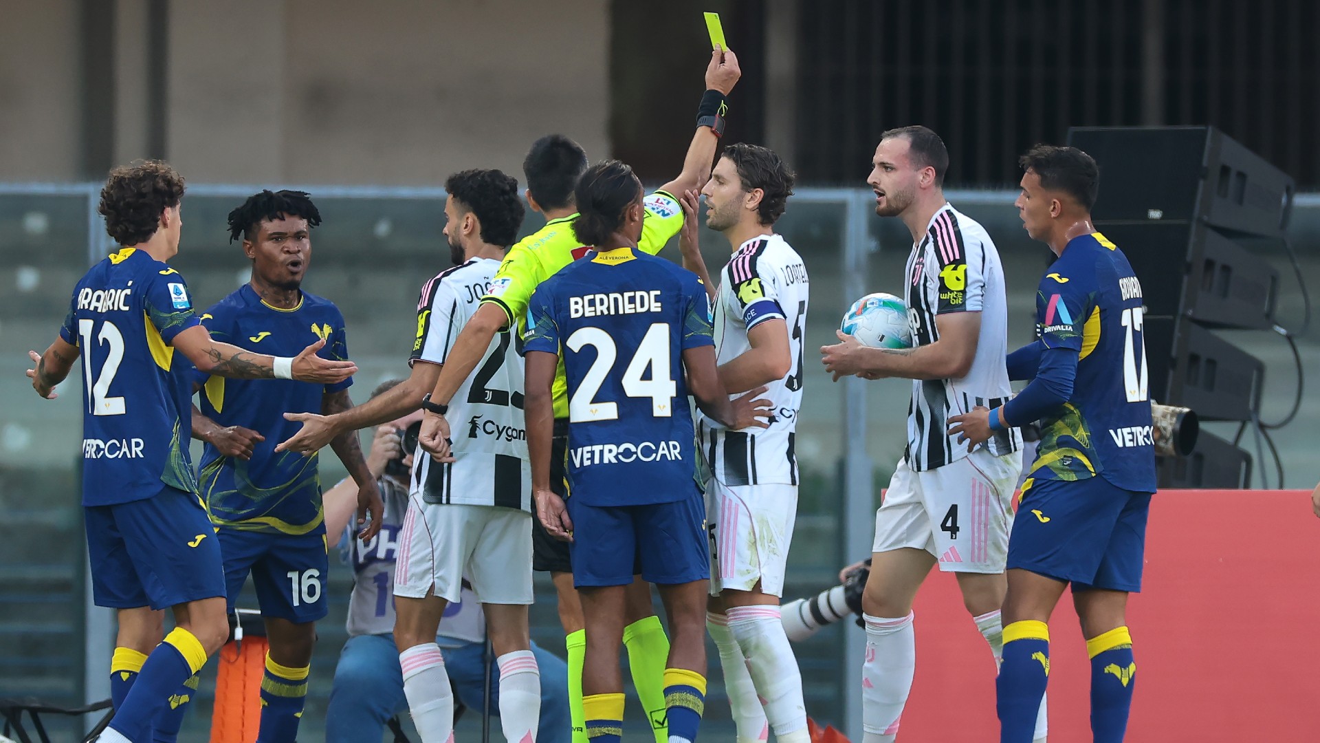Report: Verona 1-1 Juventus