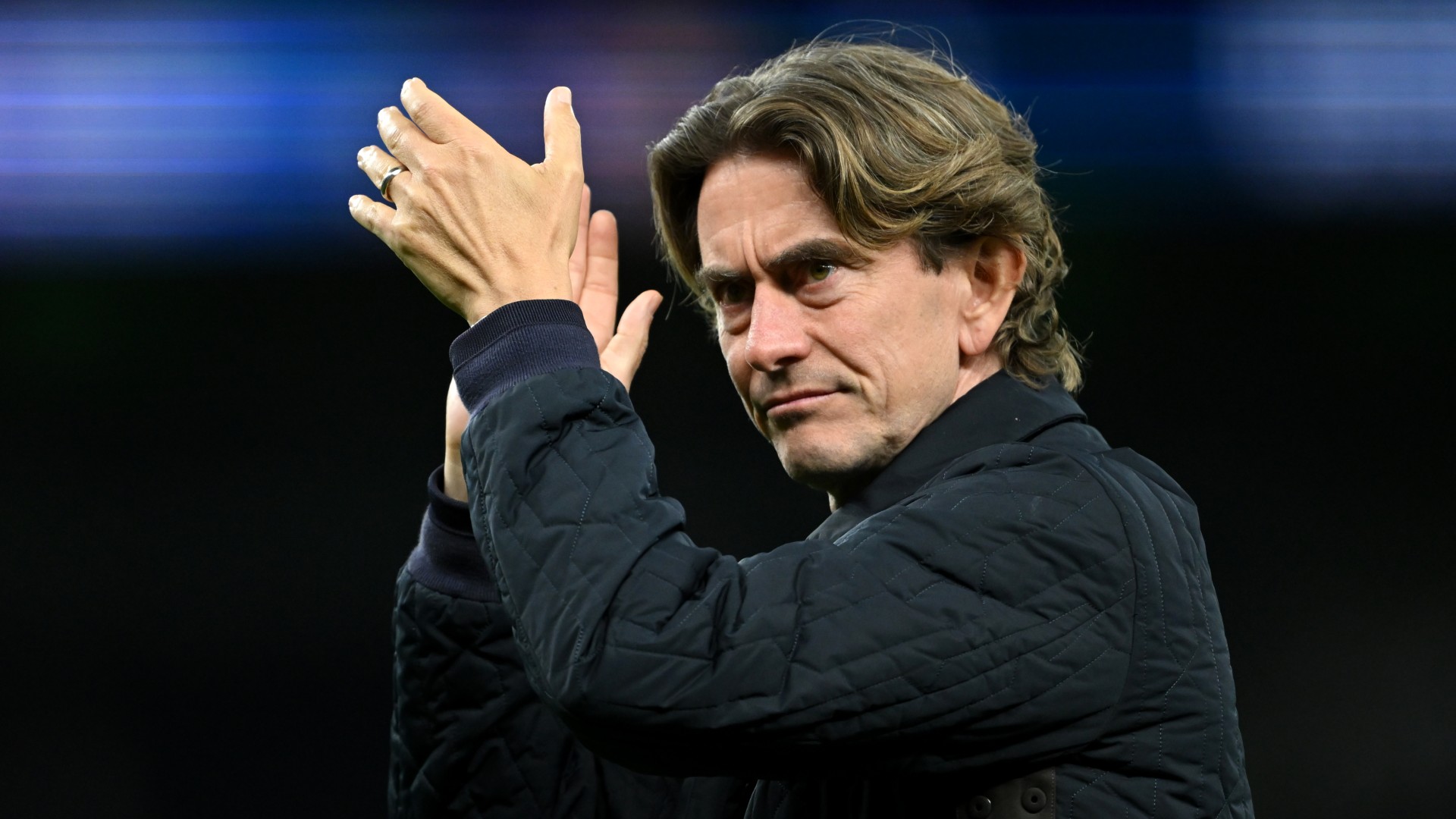Frank thrilled by Spurs control
