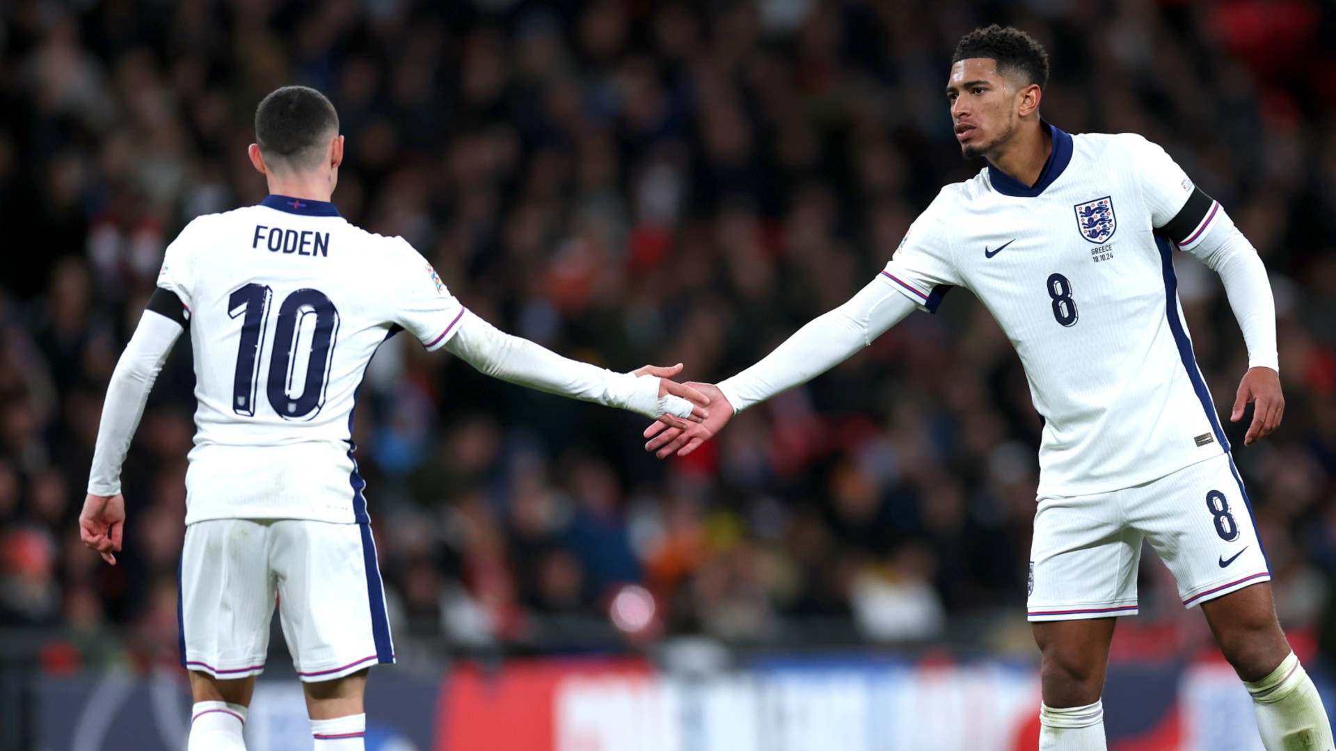 No Bellingham, Foden for England