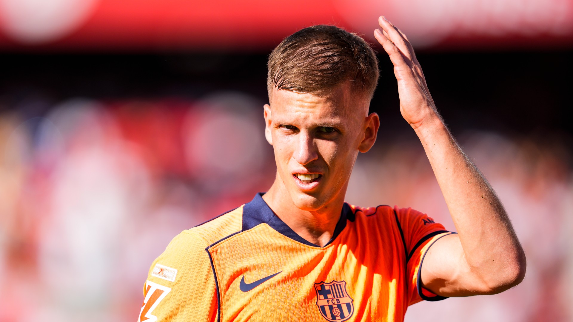 Olmo an injury doubt for Clasico