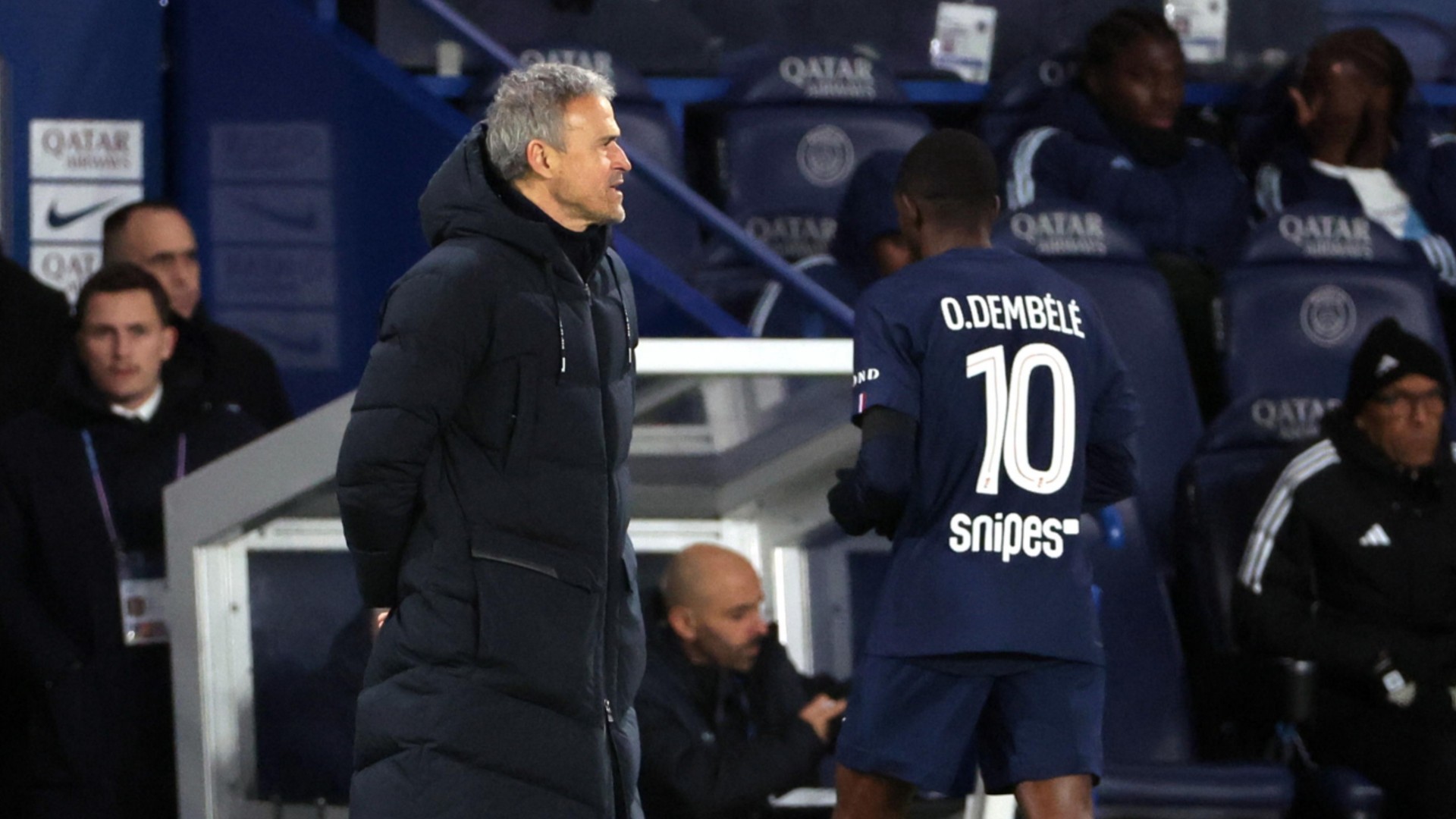 Luis Enrique on Dembele talks