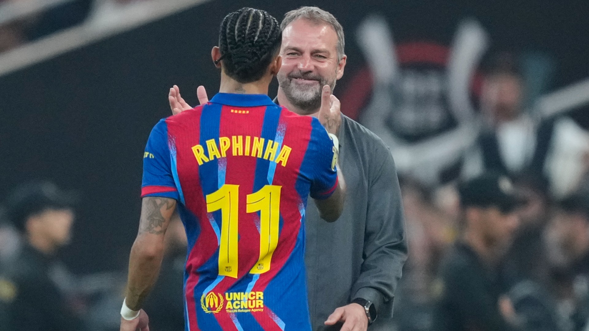 Raphinha: Flick kept me at Barca