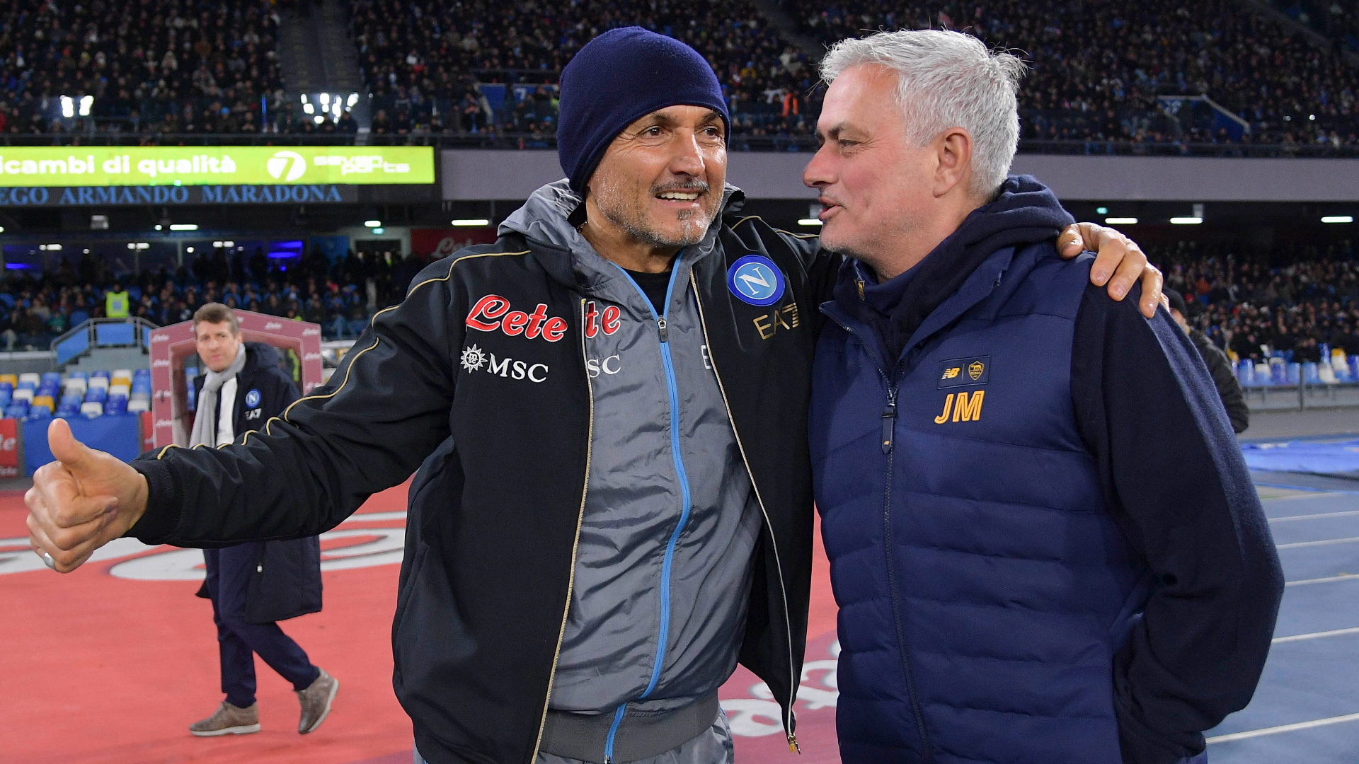 Spalletti excited by Mourinho clash