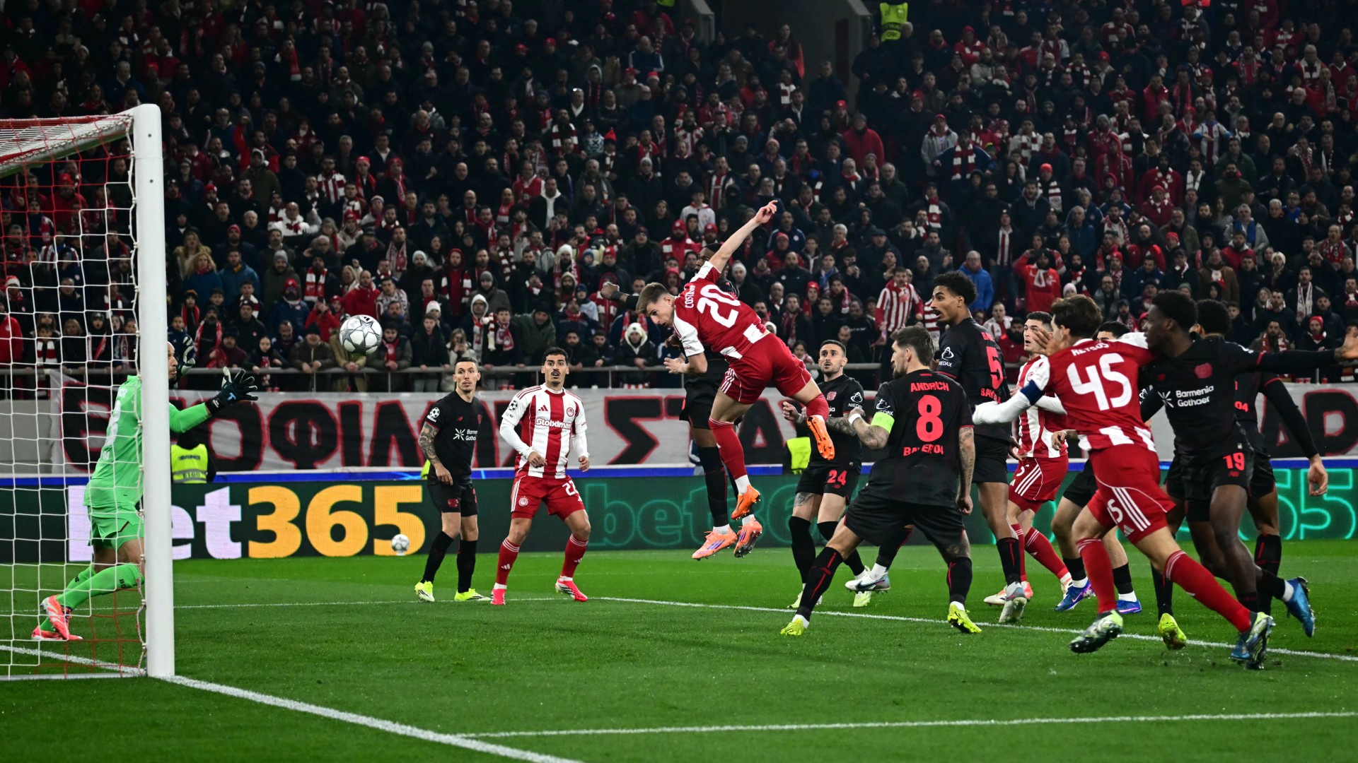 Report: Olympiacos 2-0 Leverkusen