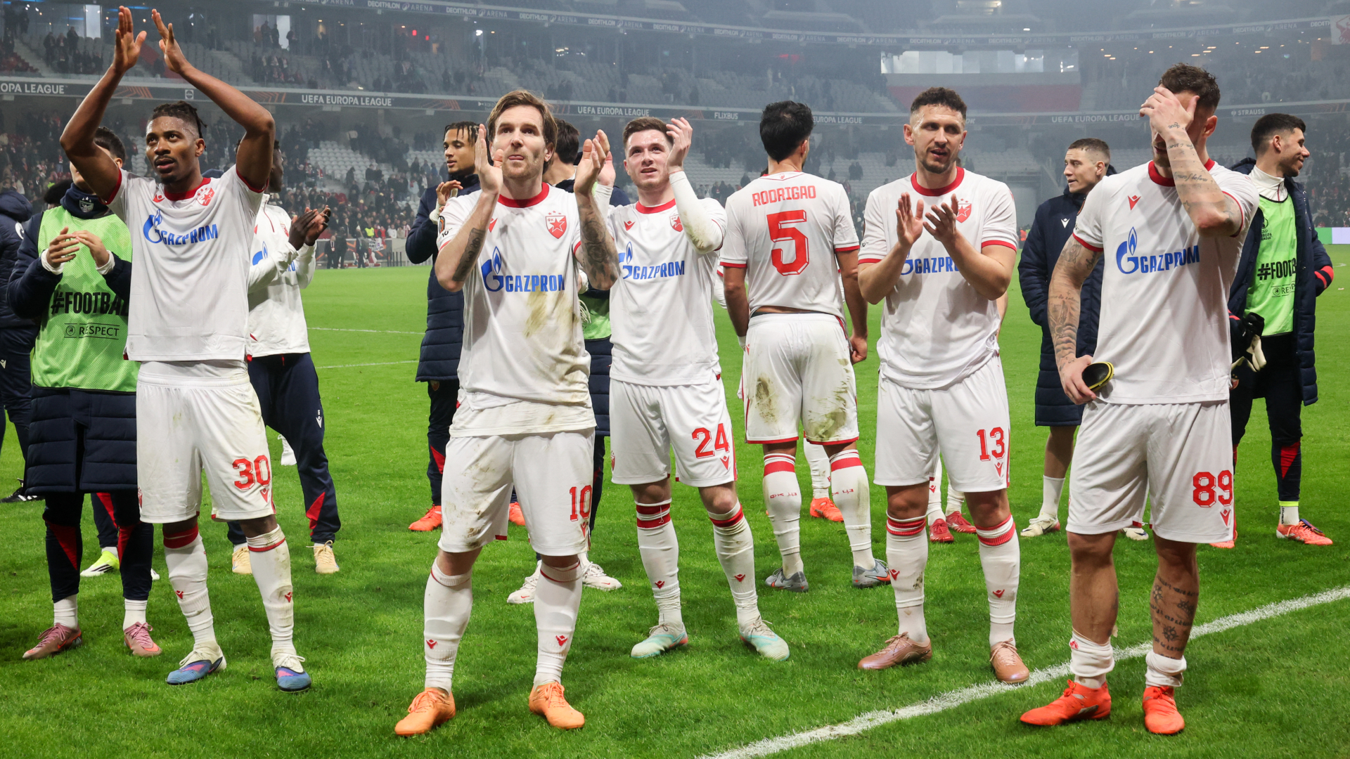 Red Star defeat Lille in first leg