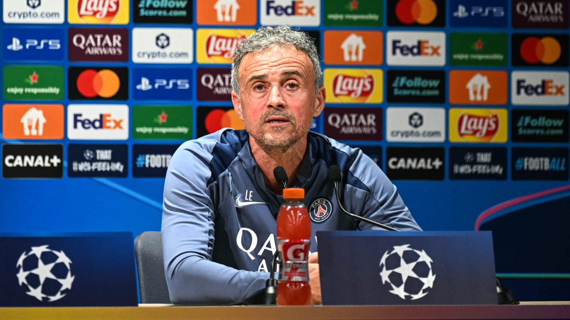 Luis Enrique: PSG not out to defend