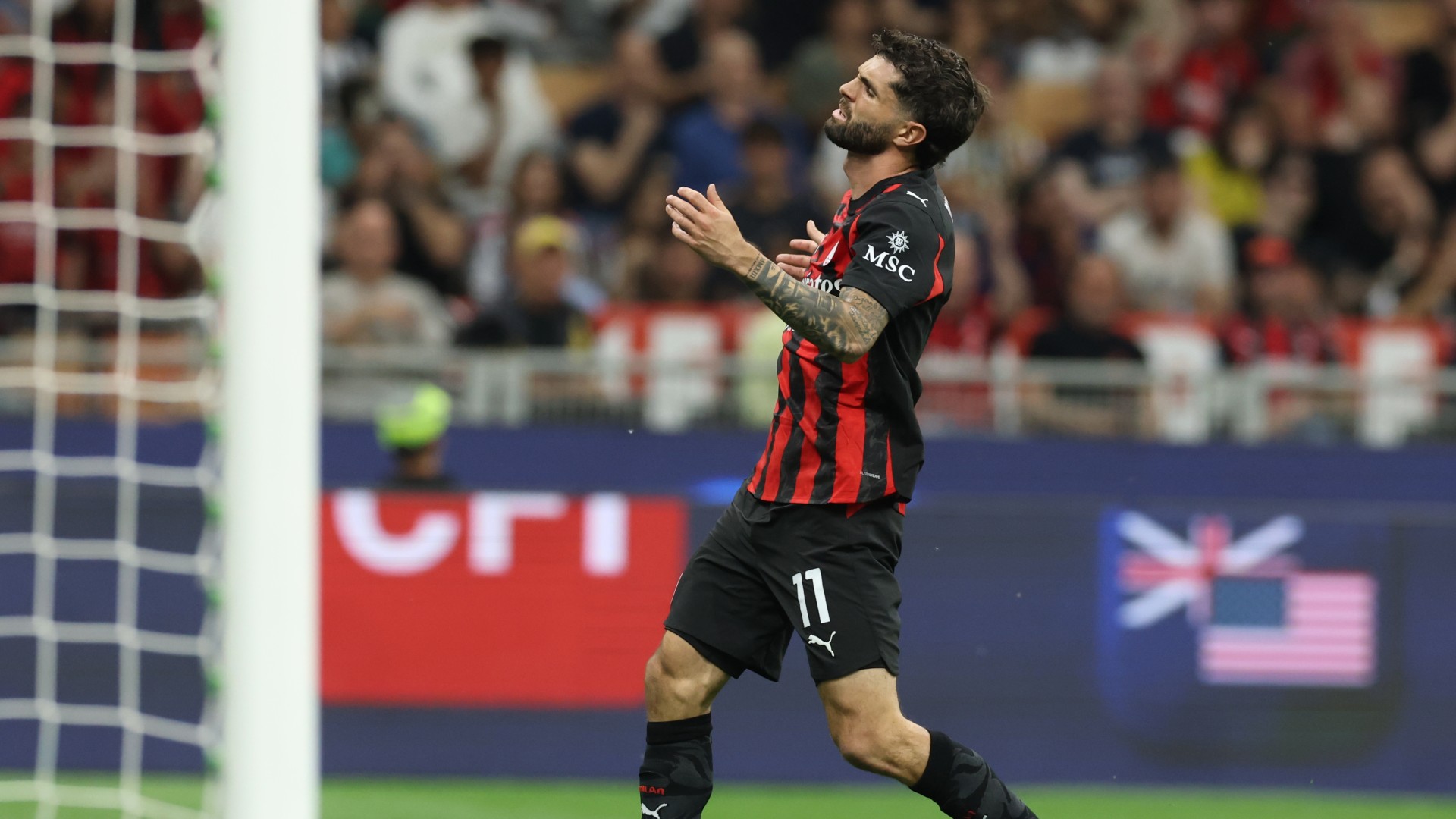 Allegri: Pulisic drought hits hard