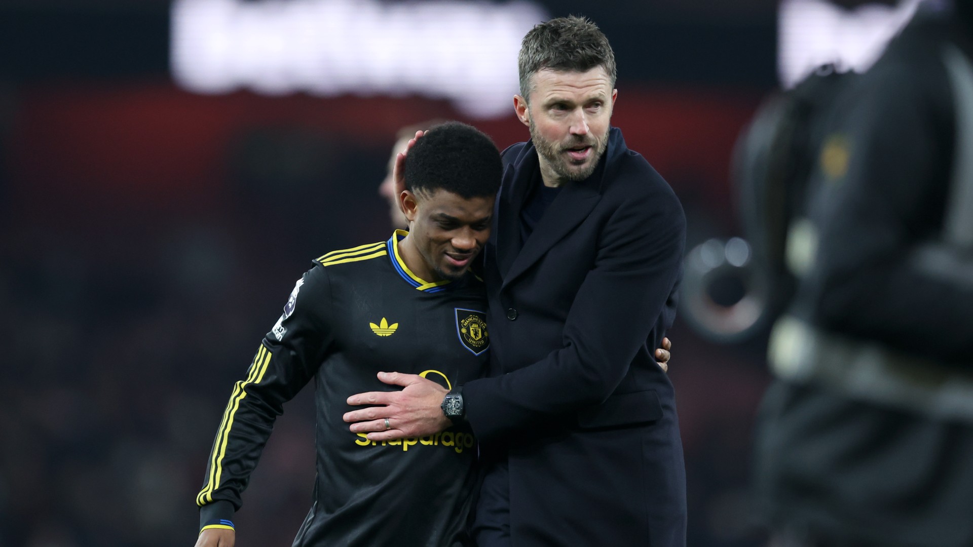 Amad wants Carrick to stay