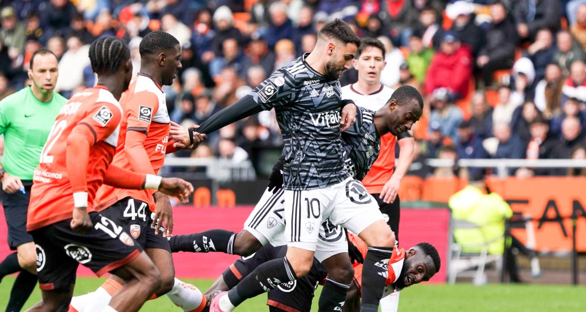 Brest arrache la victoire contre Lorient